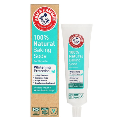 Зубна паста A&H 100% NATURAL для захисту білизни зубів 75 мл